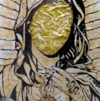 Dama con il serpente 200x155 2021